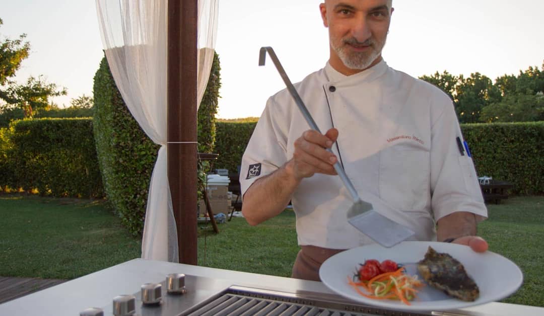 Cooking outdoors with the VIDALI Italian outdoor kitchen is a unique experience